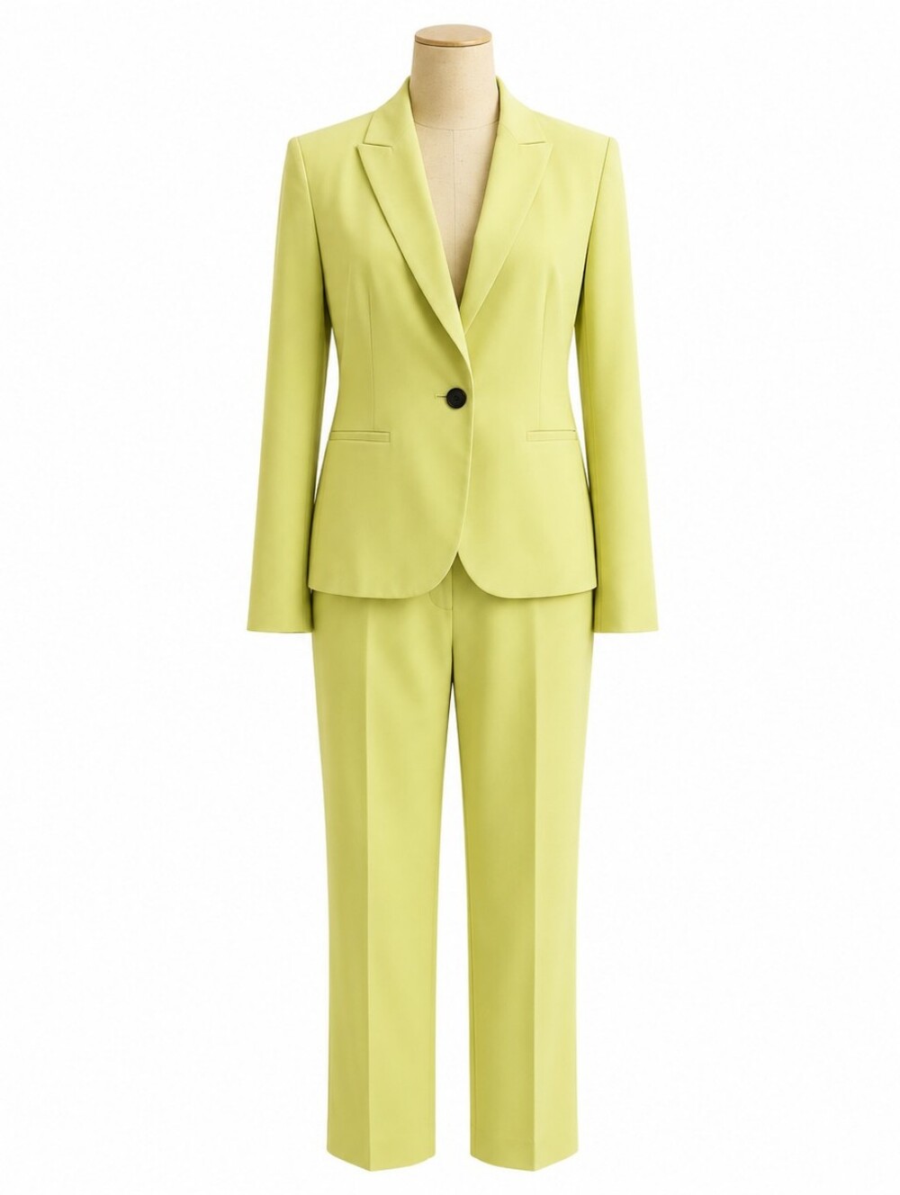 ZARA Pistachio Tailored Pant Suit Set Blazer + Pants